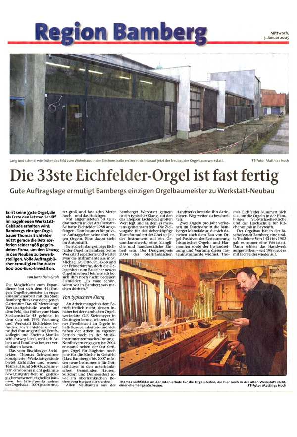 Region Bamberg - Bericht Opus 33